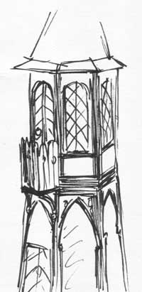 Early sketch of the Tower